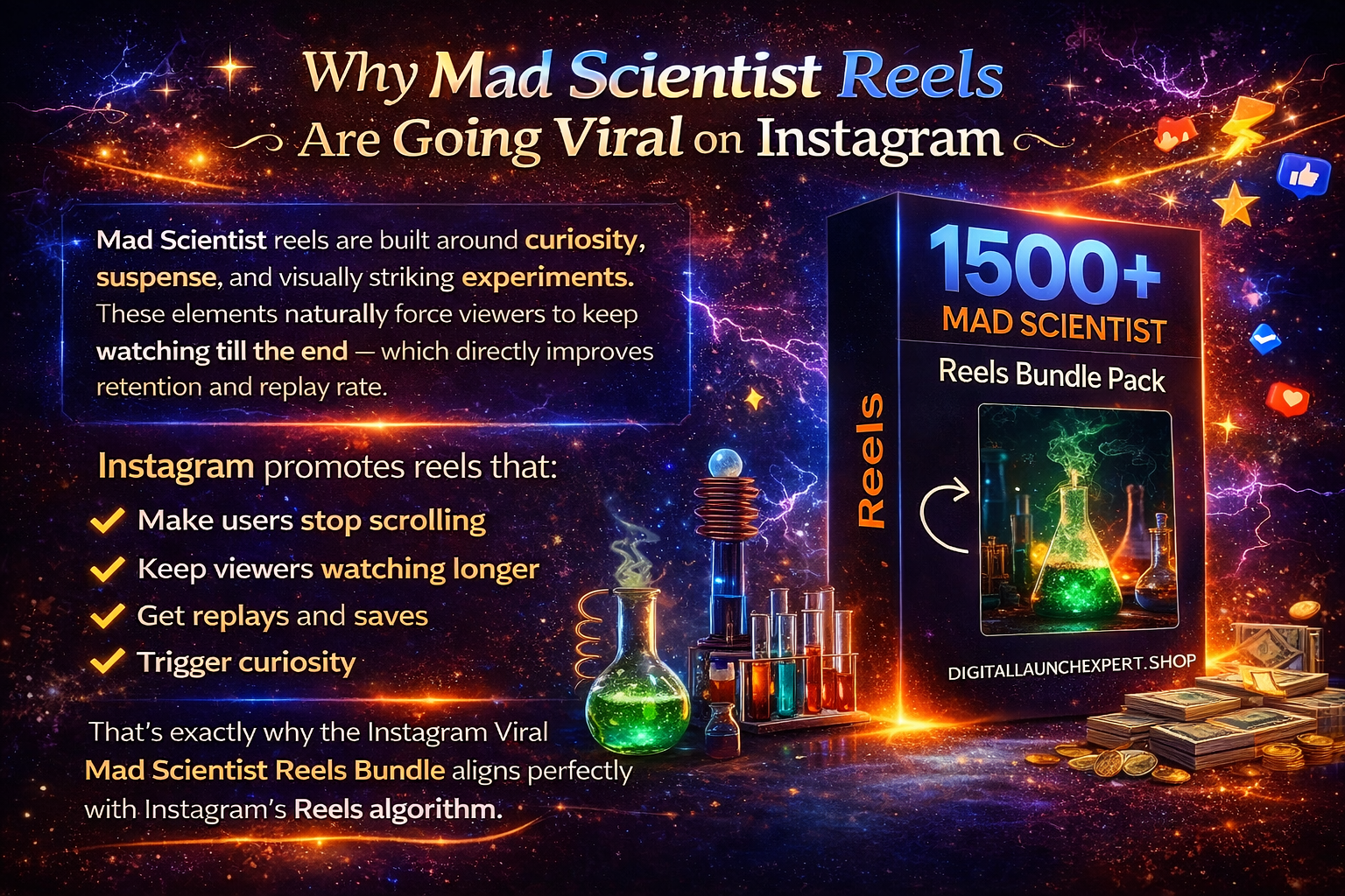 Why Mad Scientist Reels Are Going Viral on Instagram