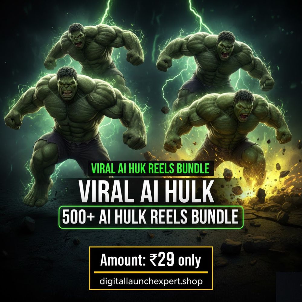 500+ AI Hulk Story Reels Bundle