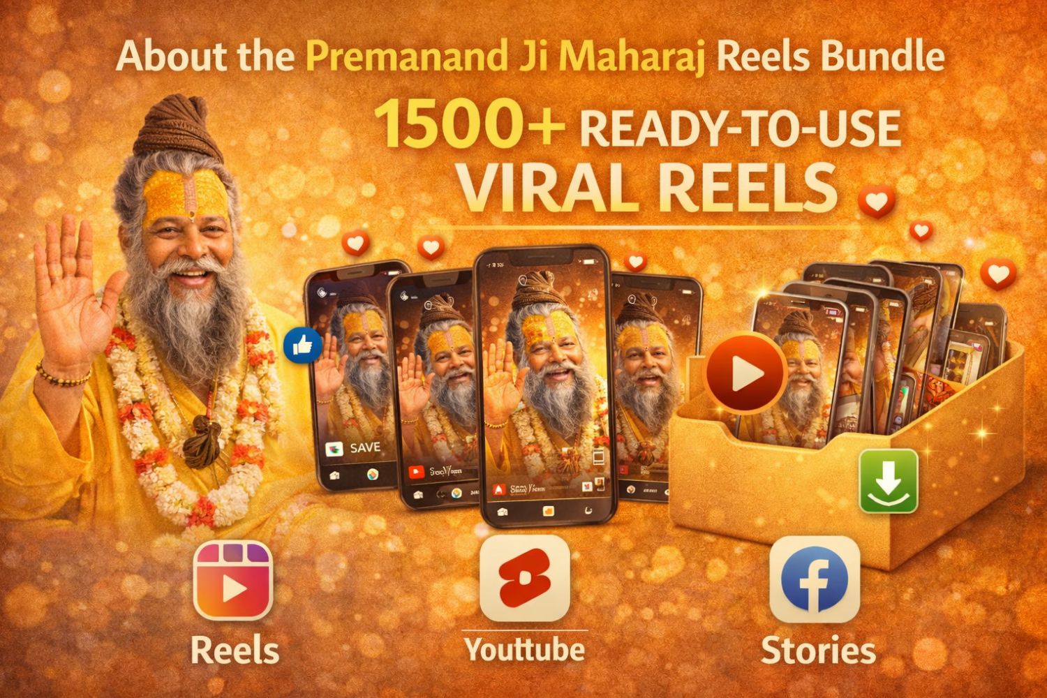 About the Premanand Ji Maharaj Reels Bundle