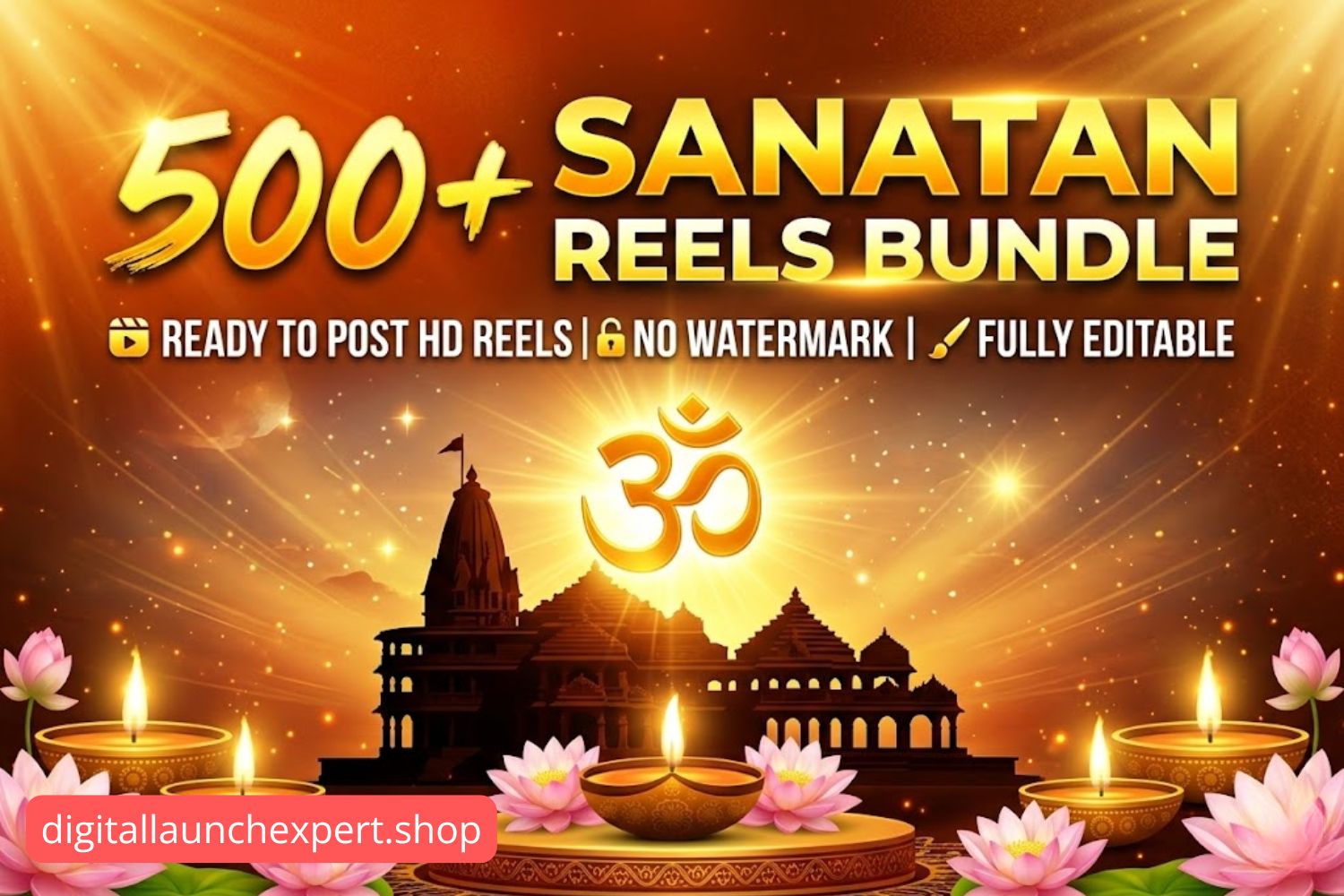500+ Sanatan Reels Bundle – The Best Ready Made Spiritual Reels Pack